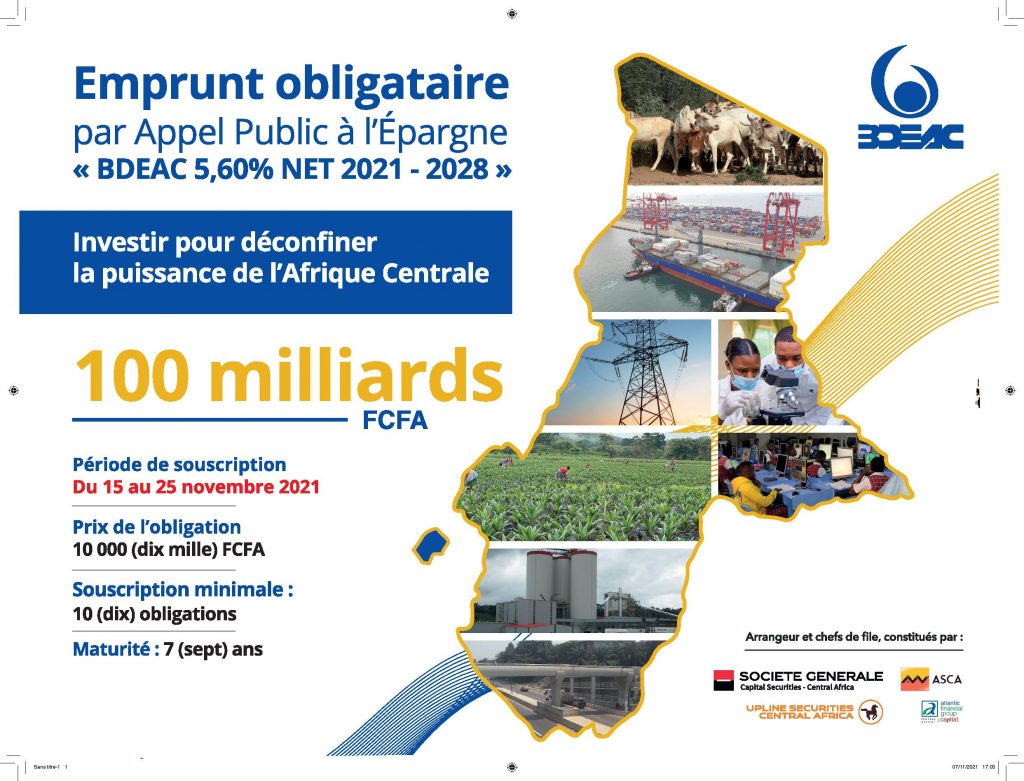 Emprunt obligataire par appel public à l'épargne de la Banque de